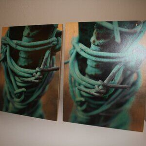 "PRINT ON WOOD" 2 STYLES